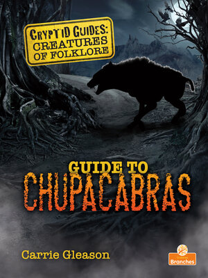 cover image of Guide to Chupacabras